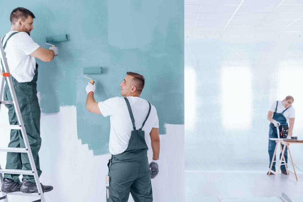 Interior House Painting by a handyman in Coral Springs, FL - Handyman Group SFL