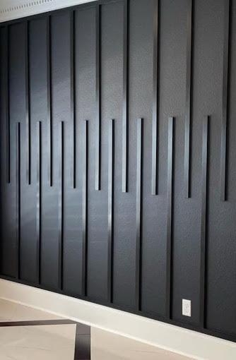 Vertical Slat Accent Wall Installation - Handyman Group SFL